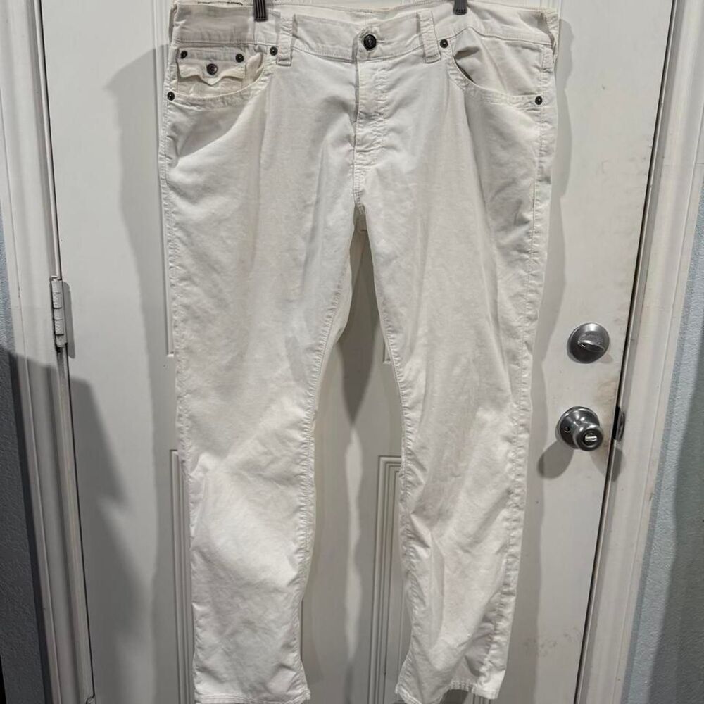 True-religion Men's White Trousers